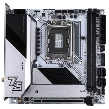 Красочная Материнская плата B760I FROZEN V20 LGA 1700 Intel ITX Mainboard DDR4 4800MHz PCIE5.0 Поддерживает Intel Core 13-го поколения