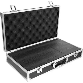 коробка для хранения микрофона 1шт Коробка для микрофона Сумка для губчатого металла Чемодан Защитный чехол для микрофона для прямой трансляции Коробка для переноски микрофона