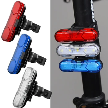 Велосипедный фонарь Светодиодный Велосипедный фонарь Водонепроницаемый Задний фонарь СВЕТОДИОДНЫЙ USB-аккумуляторный Велосипедный портативный сигнальный фонарь