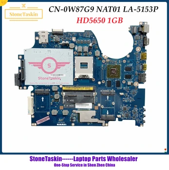 StoneTaskin CN-0W87G9 0W87G9 W87G9 Для Dell Studio 17 1749 Материнская плата ноутбука NAT02 LA-5155P HD5650 1 ГБ DDR3 100% Протестирована