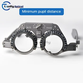 Офтальмологическое оборудование по лучшей цене от фабрики в Китае Оптическая универсальная пробная рама Регулируемая PD 54-70 мм из чистого титана STF-5470