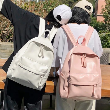 Annmouler Рюкзаки большой емкости для женщин, качественная школьная сумка из искусственной кожи для студентов, дорожный рюкзак для ноутбука, унисекс