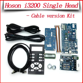 Плата Hoson для Epson i3200 Комплект для обновления платы с одной головкой для принтера на водной основе/экосольвентного принтера Комплект для кабельной версии платы