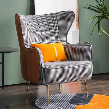 Современные стулья для спальни Роскошный Минималистичный Современный Скандинавский Шезлонг Креативный Дизайн Мебели для квартиры El Hogar
