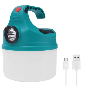 Светодиодный Портативный динамик Bluetooth Фонарь для кемпинга USB Перезаряжаемая Лампа для палатки Аварийные Фонари Освещение для рыбалки на открытом воздухе Барбекю