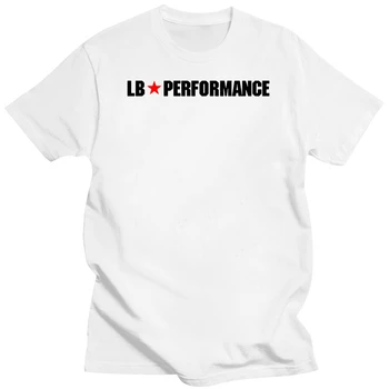 Официальная лимитированная футболка Liberty Walk LB Works LB Performance белого цвета