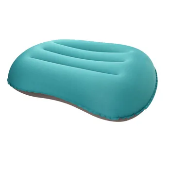 Сверхлегкая надувная дорожная подушка для сна, сжимаемая Компактная Удобная Эргономичная Походная Воздушная подушка для шеи и поясницы