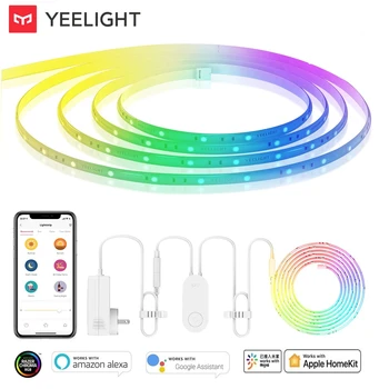 Yeelight Aurora Smart Light Strip 1S Plus LED RGB Красочный WiFi Пульт Дистанционного Управления с ПРИЛОЖЕНИЕМ Assistant Homekit для Xiaomi smart home
