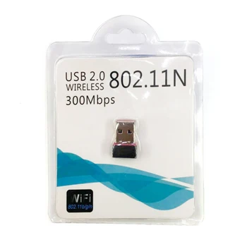 Мини-беспроводная Небольшая Сетевая карта SIFREE USB 150 Мбит/с, Компьютерные Кабели и разъемы для приема-передачи Wi-Fi