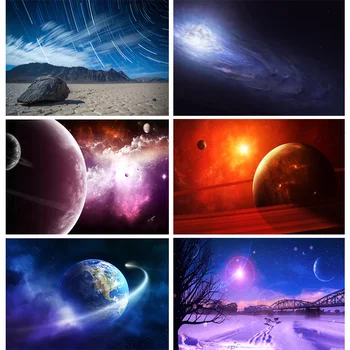 ZHISUXI Виниловые фоновые фотографии на заказ, реквизит, Звездное небо, фон для фотосъемки 210125 XKT-06
