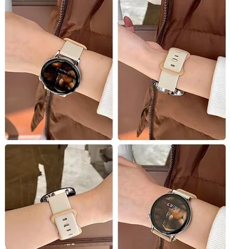 горячая распродажа Ремешок для Huawei gt 2 20 мм gear sport 22 мм Gear s3 Band huami для Samsung Galaxy Watch4 5 40/44 мм 45 мм classic42/46 мм