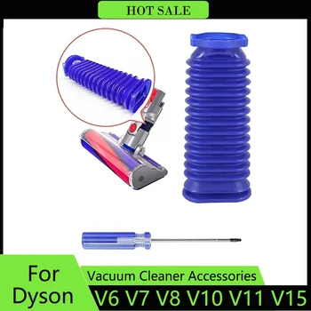 Синий шланг для пылесоса Dyson V6 V7 V8 V10 V11 для бытовой уборки Замените принадлежности для шланга отверткой