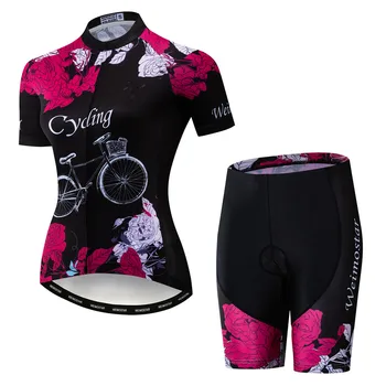 Велосипедная одежда Weimostar Pro Team, Женские комплекты из джерси для велоспорта, Дышащая Одежда для горных велосипедов, Летняя Велосипедная форма, Одежда Ropa