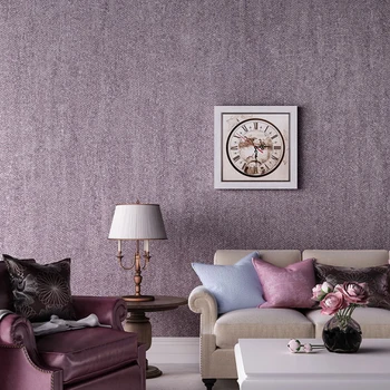 Фиолетовые обои фиолетовые современные простые однотонные обои для спальни, гостиной, столовой, блестящие благородные обои на фоне стен