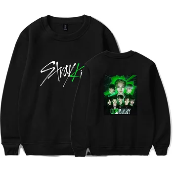 Толстовка Stray Kids с новым альбомом, новые дизайны, спортивный костюм с классным принтом, пуловер для мужчин и женщин, повседневная уличная одежда