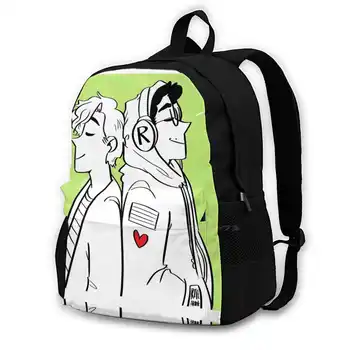 Школьная сумка Boyfriends Большой емкости Рюкзак Для ноутбука 15 Дюймов Be More Chill Michael Mell Майкл Мелл Джереми Хир Джереми Хир