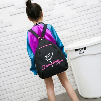 Женская танцевальная сумка для девочек, профессиональная танцевальная балетная сумка для девочек, детская сумка для балерины, гимнастический рюкзак, детская сумочка