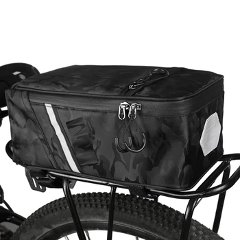 Сумка для задней стойки велосипеда, водонепроницаемая сумка для багажника велосипеда, Велосипедная сумка для электрического велосипеда, сумка для заднего сиденья, сумка для багажника, сумка для велосипедных корзин